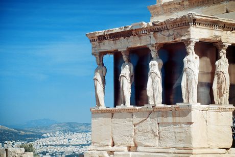 希腊经典建筑群之地-雅典卫城